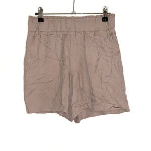NWT Matty M Elastic Waist Taupe Shorts XS